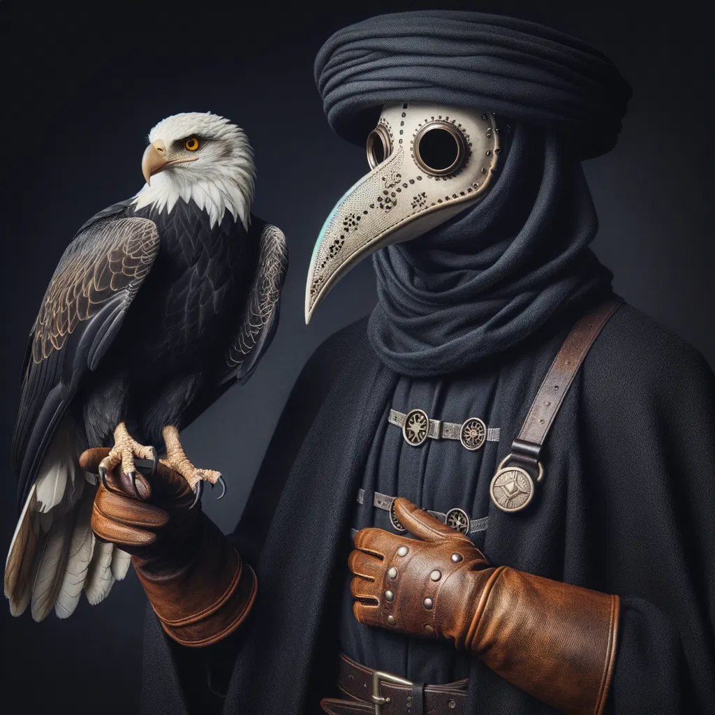 doctor with eagle
